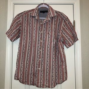 Indian Terrain Paisley Button Up